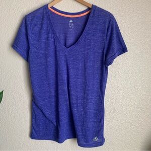 Womens Adidas Purple Tshirt